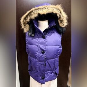 L.L. Bean Vibrant Purple Puffer Jacket